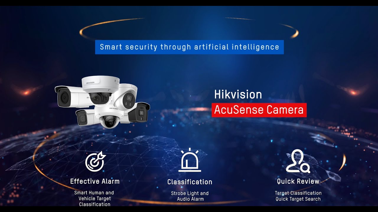 Hikvision AcuSense Technology Focus and Act – Responding to Human and Vehicle Events